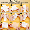 Cardboard Drawer Gift Storage Boxes with Clear Cover CON-WH0092-72A-01-4