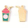 Alloy Enamel Pendants ENAM-N054-36A-RS-2