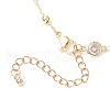 Brass Satellite Chains Necklaces NJEW-JN05254-5