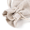 Cotton Cloth Packing Pouches Drawstring Bags ABAG-R011-7X9-01-2