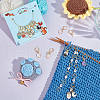 Knitting Row Counter Chains & Locking Stitch Markers Kits HJEW-AB00511-4
