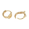 Brass Hoop Earring Findings KK-P310-33G-2