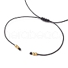 Chakra Adjustable Braided Nylon Thread Bracelets for Men Women BJEW-JB11652-02-4