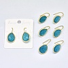 Natural Jade Dangle Earrings EJEW-L228-01A-1