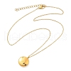 304 Stainless Steel Clear Cubic Zirconia Constellation Pendant Necklaces NJEW-R021-02G-10-4