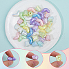 SOFPLATE 48Pcs 12 Styles UV Plated Acrylic Beads MACR-SP0001-26-6