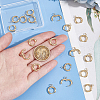 Unicraftale 20Pcs 201 Stainless Steel Huggie Hoop Earring Findings STAS-UN0056-86-4