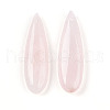 Natural Rose Quartz Pendants G-N348-02C-4
