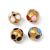 304 Stainless Steel Enamel Beads STAS-Z140-21G-1