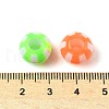 Opaque Acrylic Beads OACR-D309-07-3