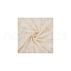 Flower Pattern Embroidery Cotton Fabric DIY-WH0580-48-7