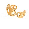 Coffee Bean Alloy Cuff Bangles & Rings Sets FS-WG0F6B5-01-6