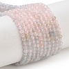 Natural Morganite Beads Strands G-B088-C22-02-1