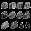 CRASPIRE 2 Styles Waterproof Self Adhesive Stamping Stickers Sets DIY-CP0011-05D-1