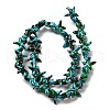 Synthetic Turquoise Dyed Beads Strands G-P507-04B-3