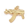 Rack Plating Brass Pendants KK-E262-02G-1