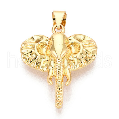 Brass Pendants KK-N268-58G-1