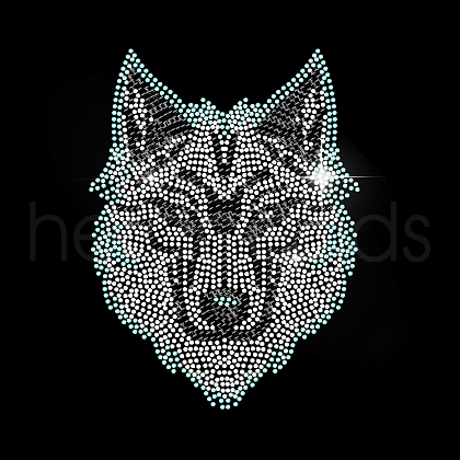 Glass Hotfix Rhinestone DIY-WH0303-187-1