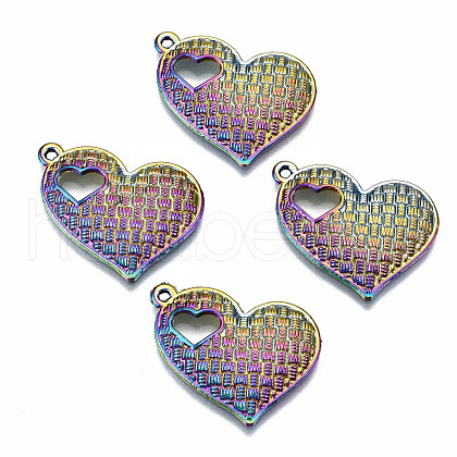 Rainbow Color Alloy Pendants PALLOY-S180-031-RS-1