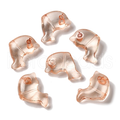 Transparent Lampwork Beads LAMP-P065-05A-07-1