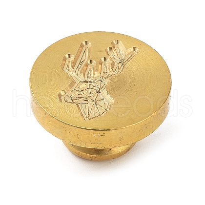 Brass Stamp Head AJEW-TAC0025-13-1