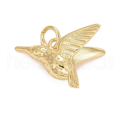 Rack Plating Real 18K Gold Plated Brass Pendants KK-E275-10G-1