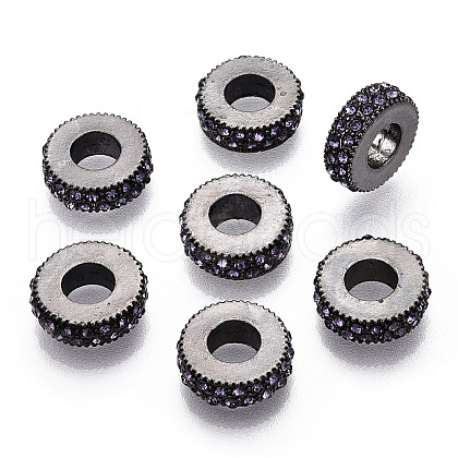 Alloy European Beads MPDL-S067-24EB-A-1