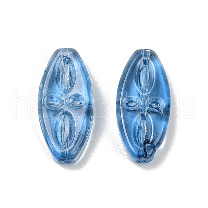 Transparent Glass Beads DGLA-E004-14J-1