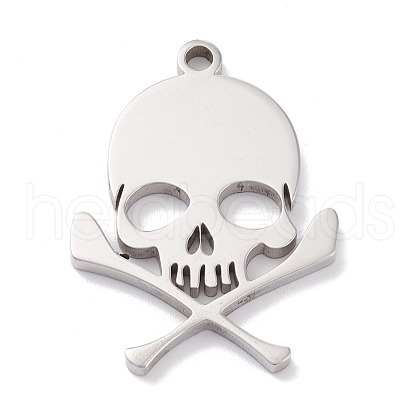 Non-Tarnish 201 Stainless Steel Pendants STAS-D451-03P-1