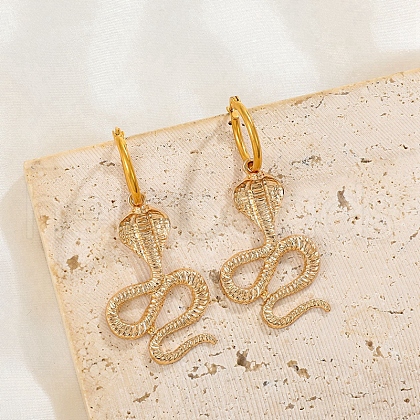 Alloy Hoop Earrings EJEW-R021-04KCG-02-1