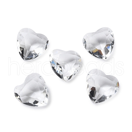 Transparent Glass Rhinestone Cabochons RGLA-B003-03B-20-1