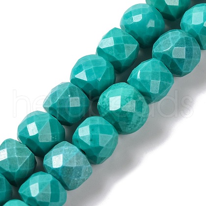 Natural Howlite Beads Strands G-G001-B02-03-1