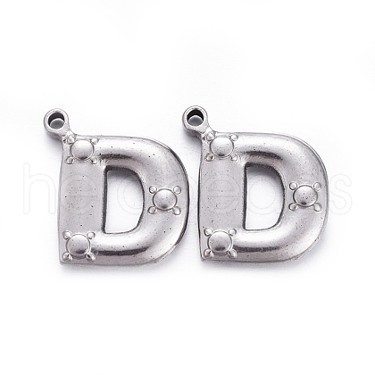 304 Stainless Steel Pendants STAS-F221-10P-D-1