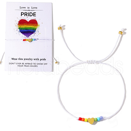 Bohemian Style Colorful Beaded Bracelet for Women Hand Jewelry LJ3986-3-1
