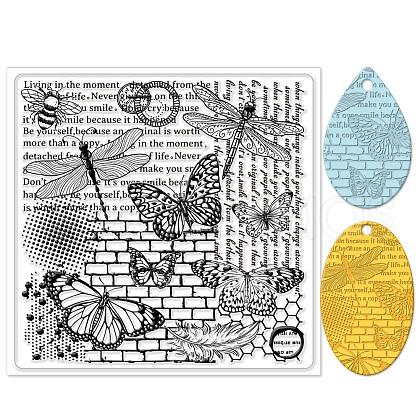 Silicone Clay Texture Mat AJEW-WH0447-006-1