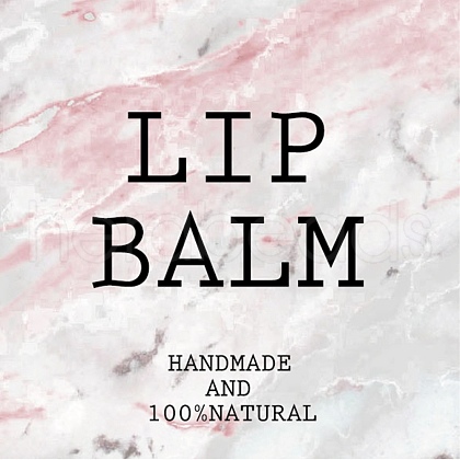 Custom Lip Balm DIY Label Sticker DIY-WH0332-104-1