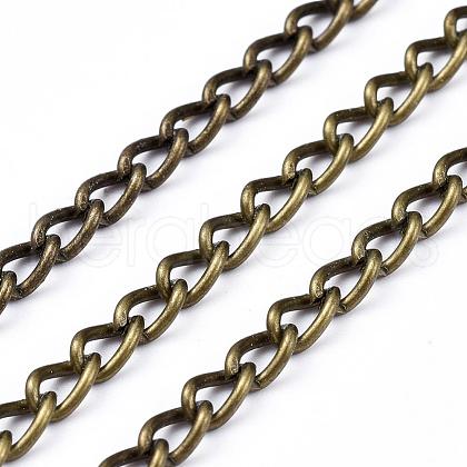 Iron Twisted Chains Curb Chains X-CHS003Y-AB-1