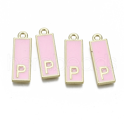 Alloy Enamel Pendants ENAM-T012-01P-RS-1