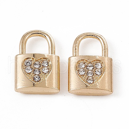 Alloy Crystal Rhinestone Pendants X-ALRI-K049-03B-1