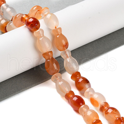 Natural Agate Beads Strands G-H024-E01-01-1