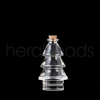 Christmas Clear Glass Wishing Bottles XMAS-PW0001-199C-1