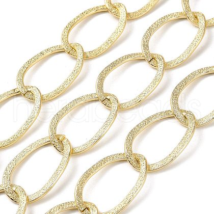 Oxidation Aluminum Textured Curb Chains CHA-E003-15G-1