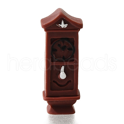 Resin Clock Miniature Ornaments RESI-H035-06C-1