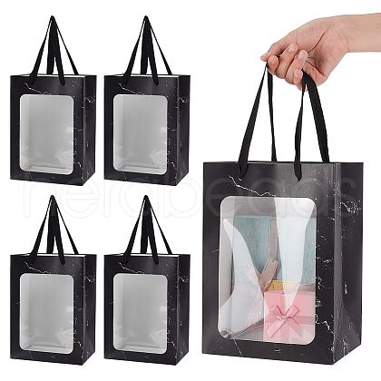 Paper Gift Storage Bags with Handle CARB-WH0017-10B-02-1