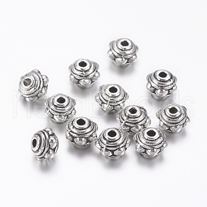 Tibetan Style Alloy Spacer Beads LF1017Y-1