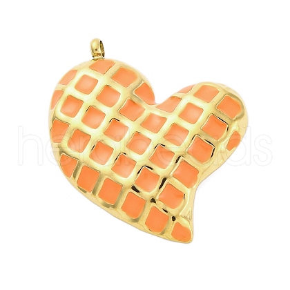 304 Stainless Steel Pendants STAS-V003-02G-03-1