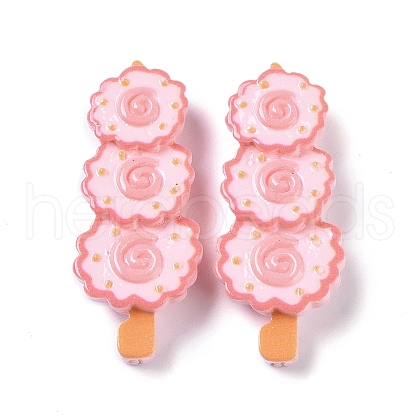 Opaque Resin Imitation Food Decoden Cabochons CRES-O002-02F-1