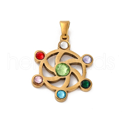 304 Stainless Steel Pendants STAS-L280-01G-01-1