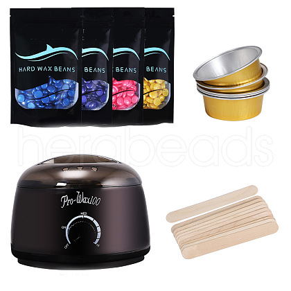 Type G Plug(UK Plug) Waxing Kit Depilatory 500CC Hot Wax Hair Removal Machines MRMJ-N002-005B-1