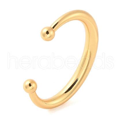 304 Stainless Steel Cuff Bangles BJEW-S161-08G-1-1